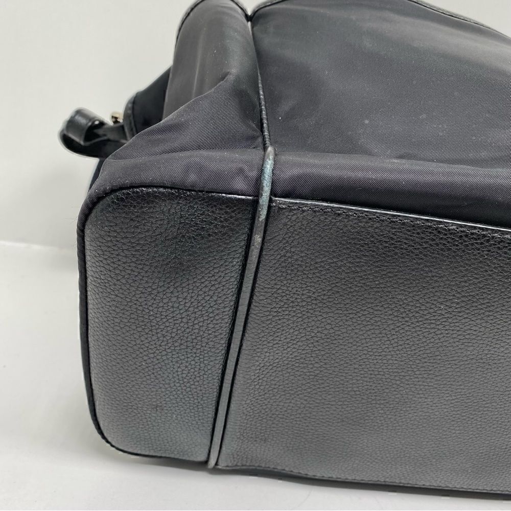 Burberry Flap Nylon Diaper Bag Black - Picture 15 of 15